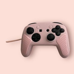 2 for $10! Nintendo switch pro controller pink silicone cover case NIB gamer